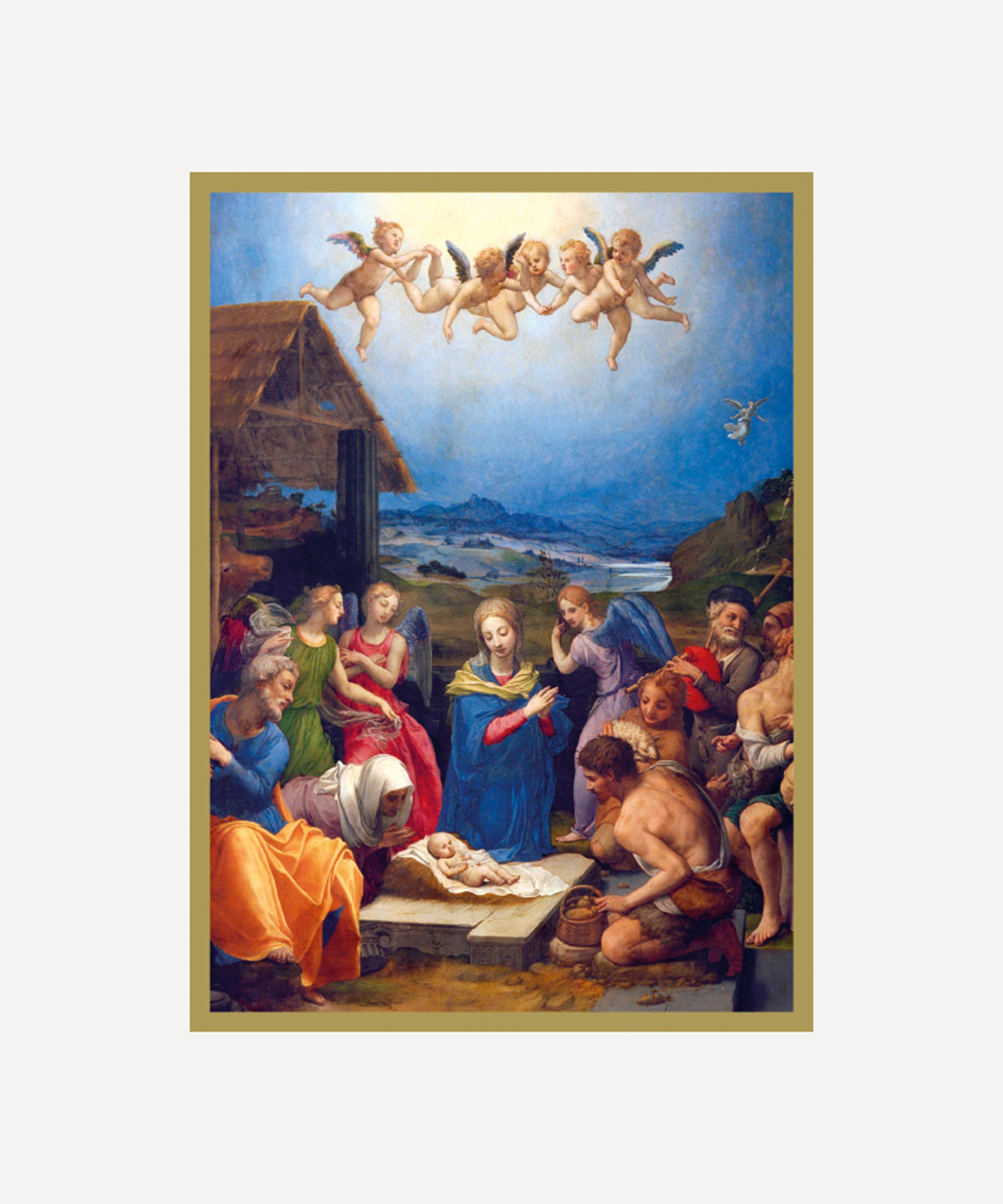 Christmas - Adoration of The Shepherds Christmas Cards Box of Eight image number 0