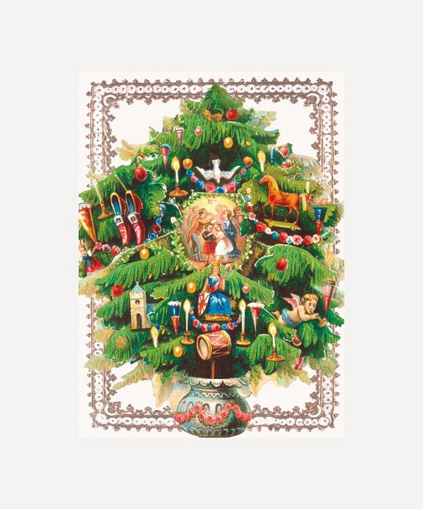 Christmas - Christmas Tree Christmas Cards Box of Eight image number null