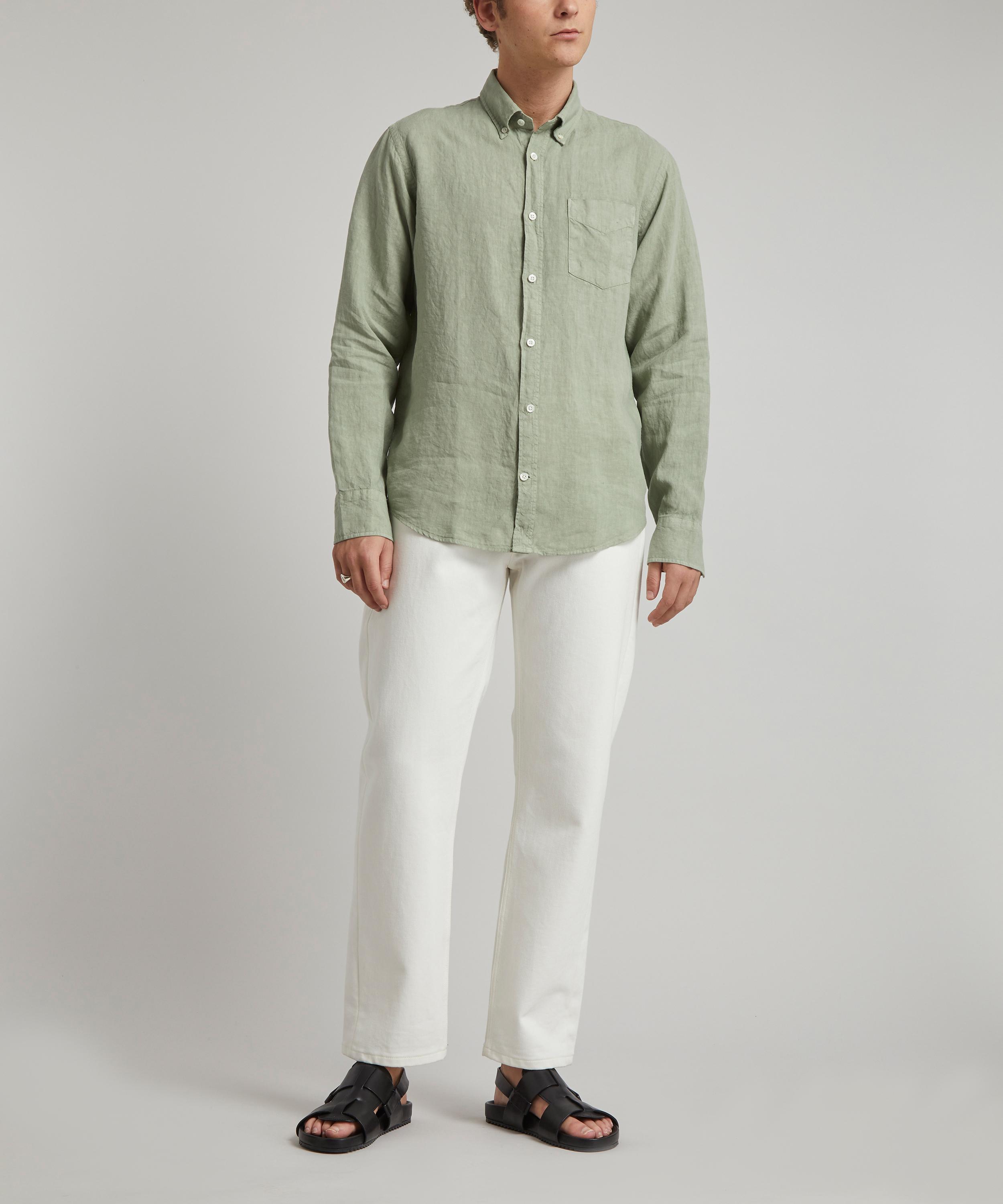 NN07 - Levon 5706 Linen Shirt image number 1