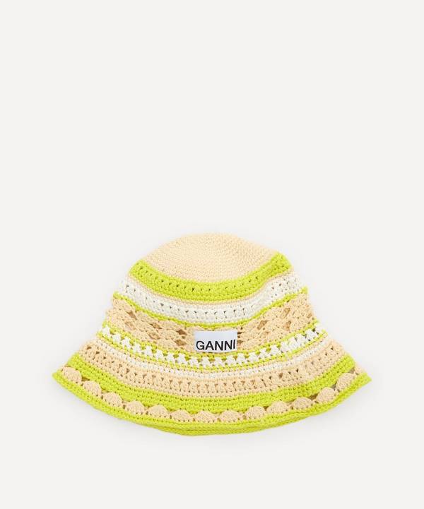 Ganni - Crochet Bucket Hat
