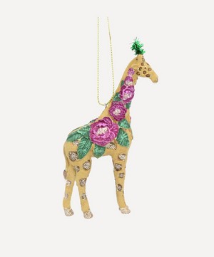 Christmas - Tropical Fantasy Giraffe Ornament image number 0