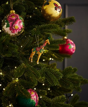 Christmas - Tropical Fantasy Giraffe Ornament image number 1