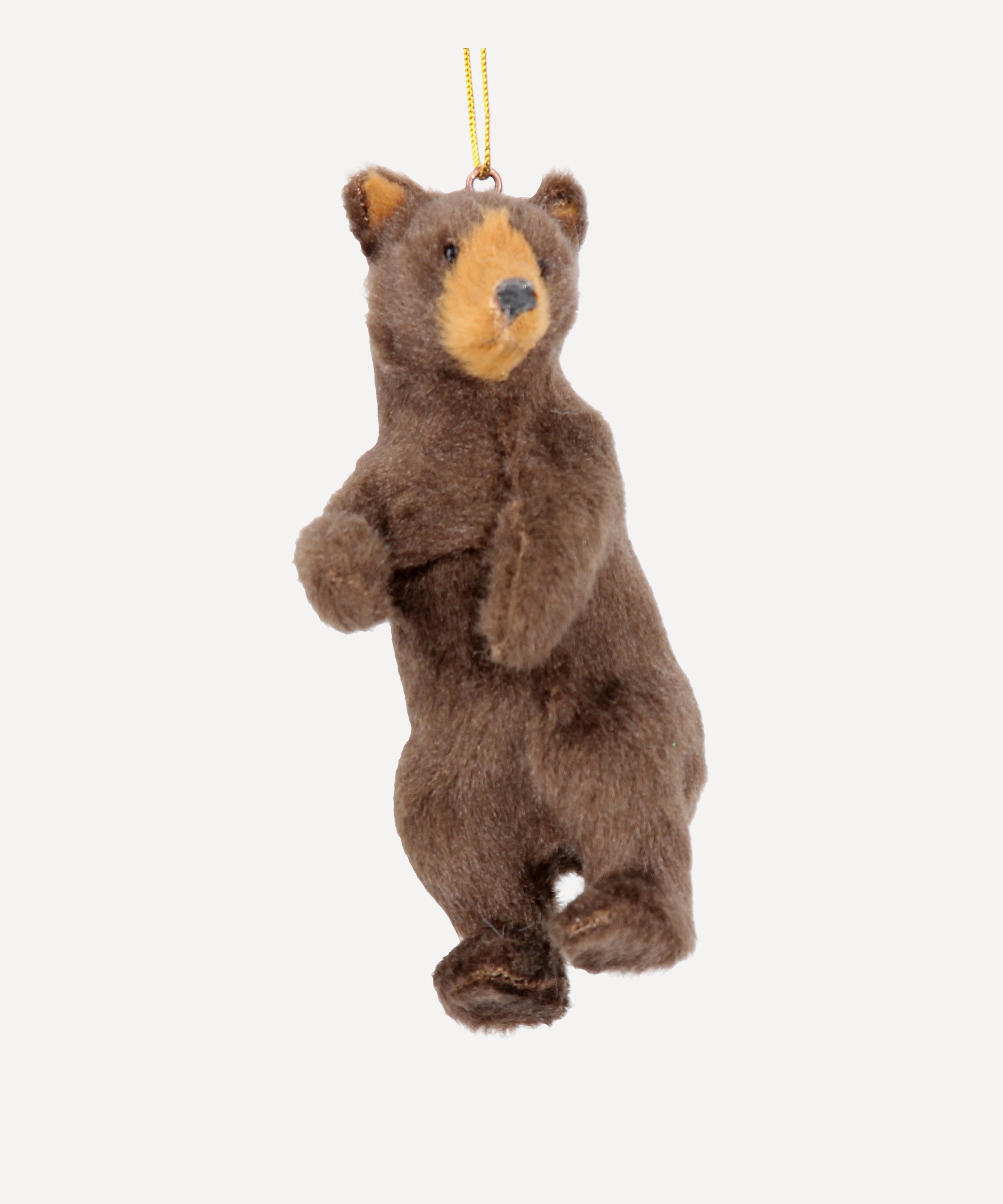 Christmas - Brown Bear Ornament image number 0