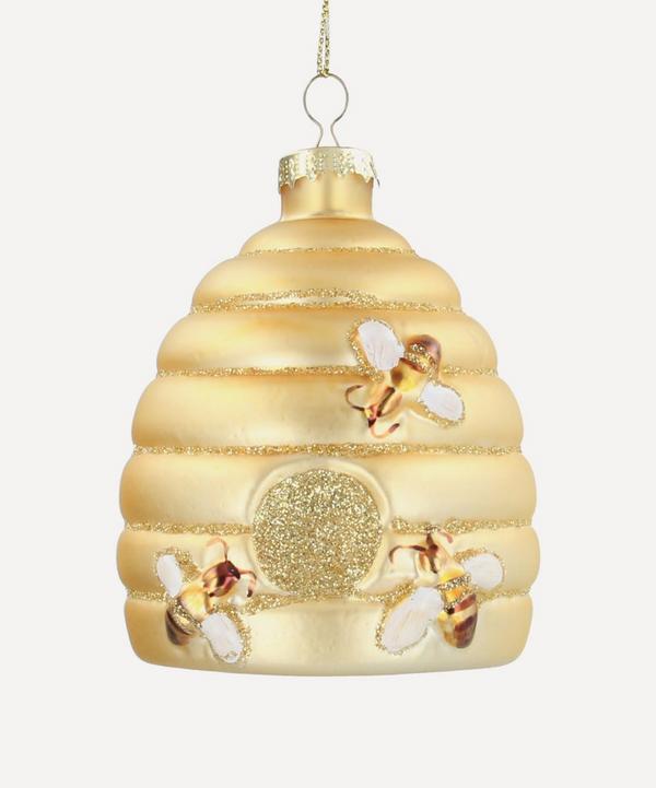 Christmas - Glass Beehive Ornament image number null