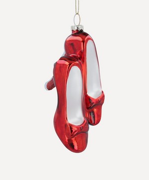 Christmas - Glass Ruby Red Stiletto Ornament image number 0