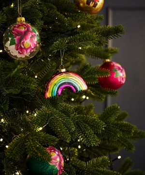 Christmas - Glass Rainbow Bauble image number 1
