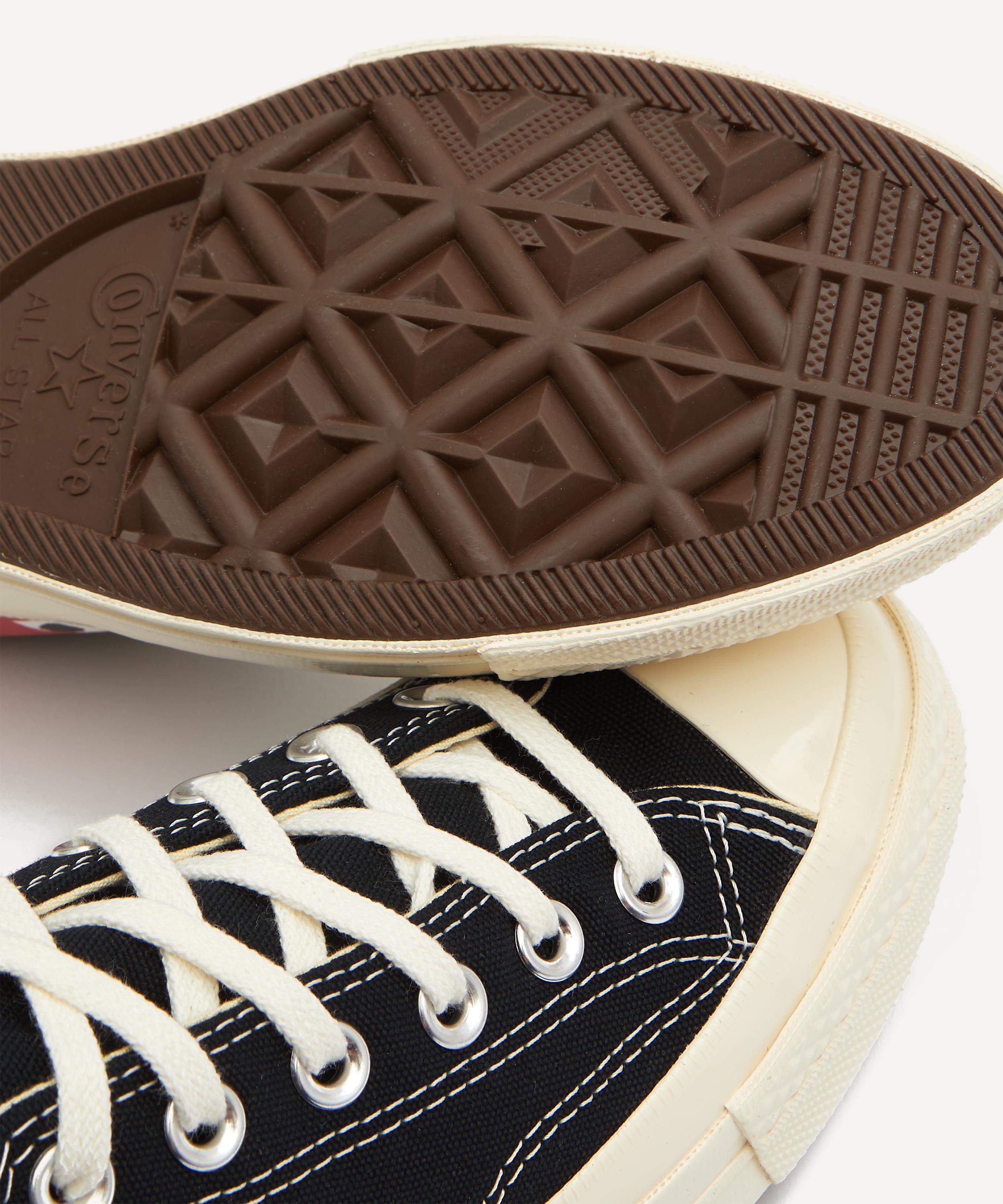 Comme des Gar ons Play x Converse 70s Canvas Low Top Trainers