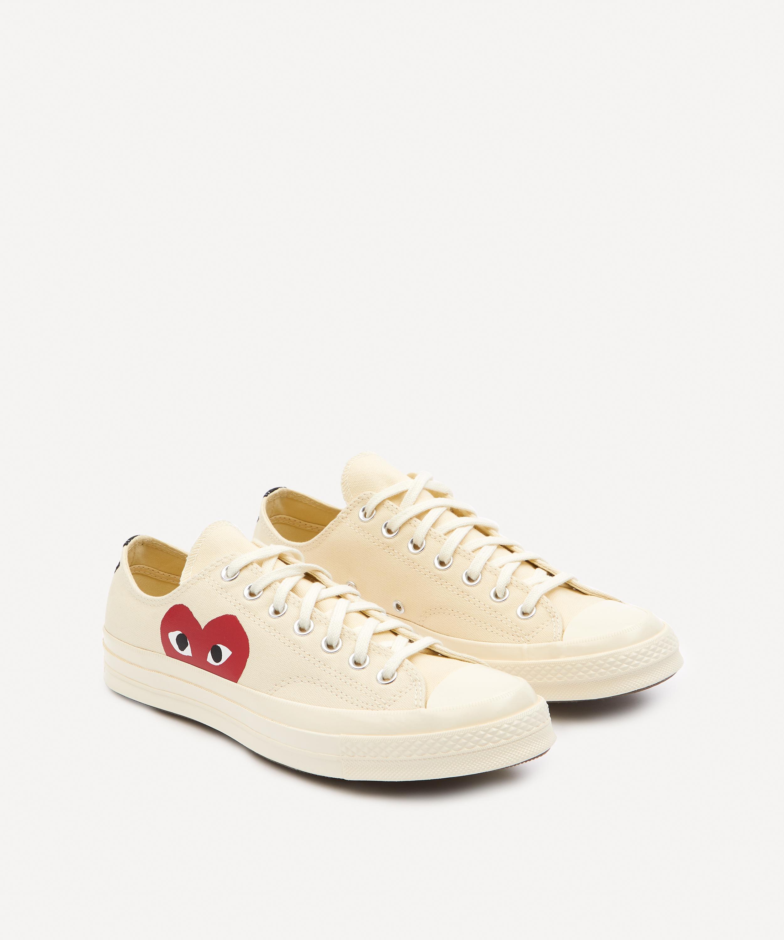 Comme des Garçons Play - x Converse 70s Canvas Low-Top Trainers