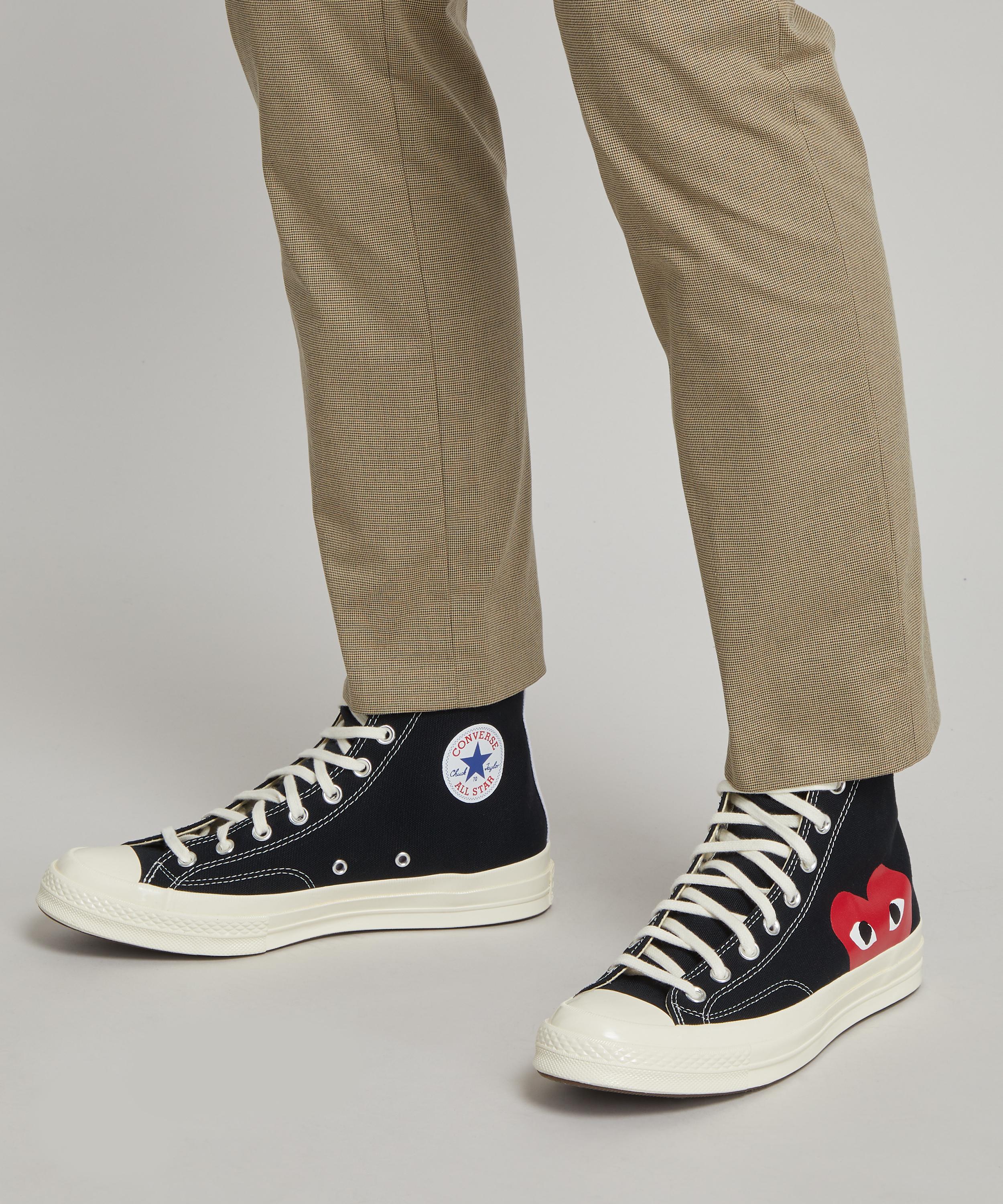 Comme des garcons play x converse chuck 2024 taylor 1970s