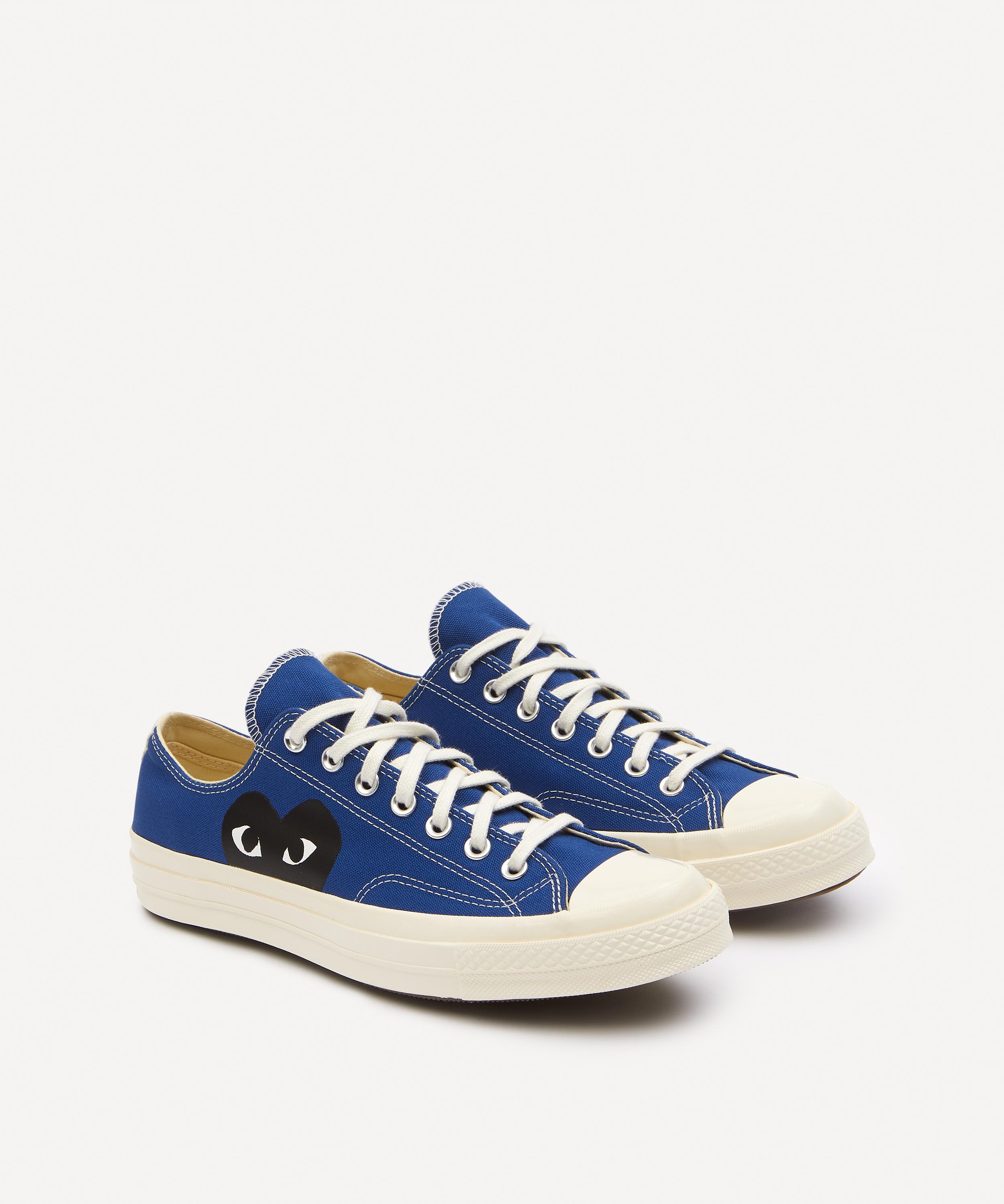 Comme des Garçons Play - x Converse 70s Canvas Low-Top Trainers image number 0