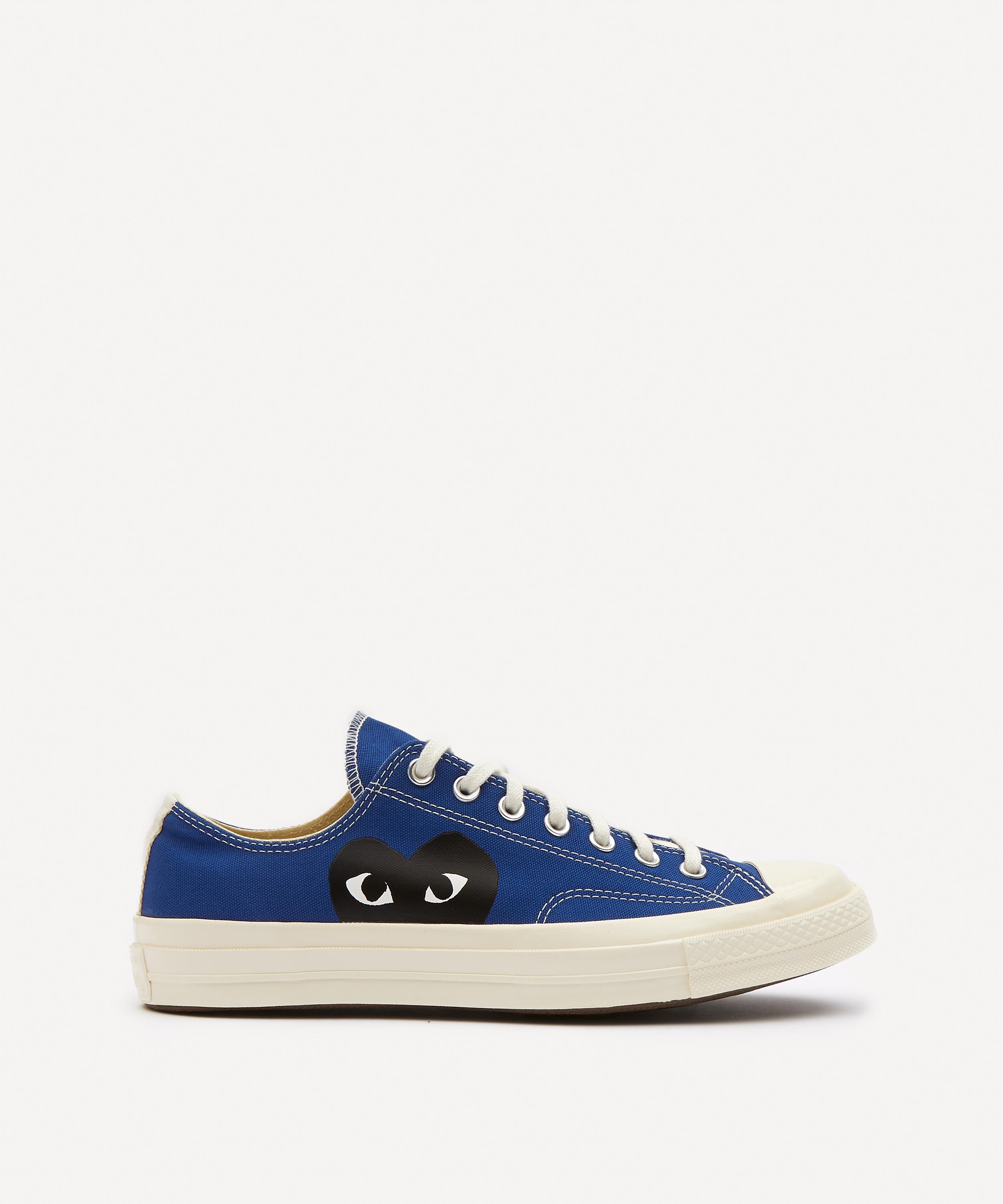 Comme des Garçons Play - x Converse 70s Canvas Low-Top Trainers image number 5