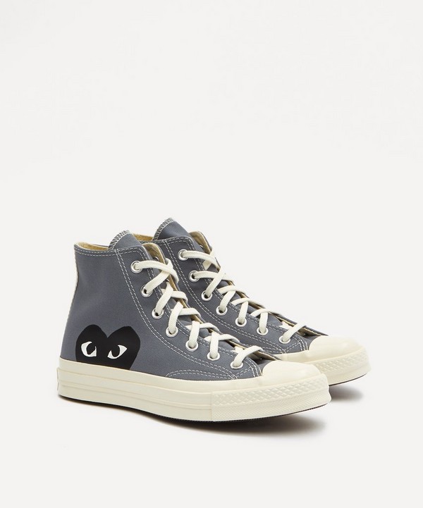 Comme des Garçons Play - x Converse 70s Hi-Top Canvas Trainers image number null