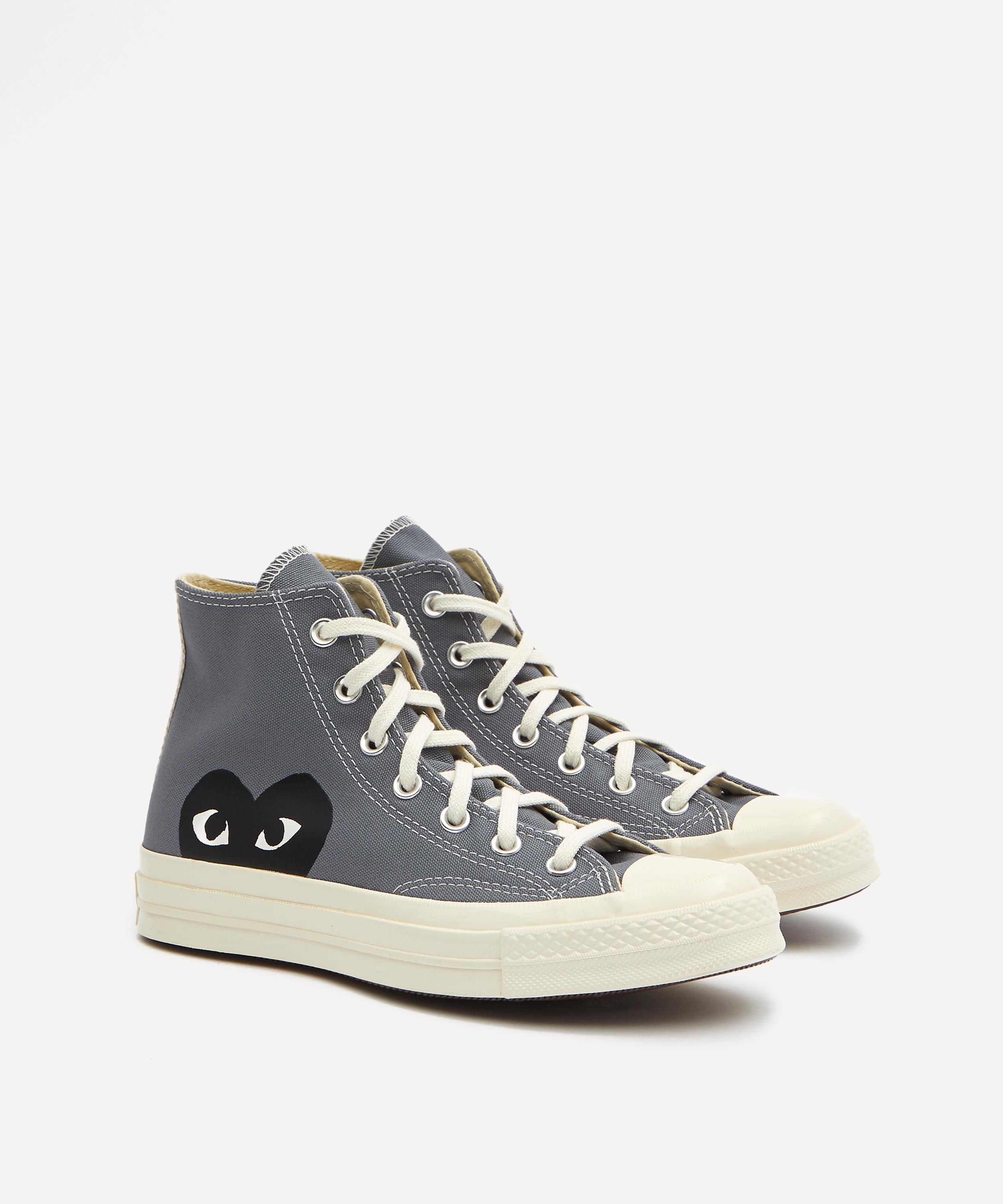 Comme des Garçons Play - x Converse 70s Hi-Top Canvas Trainers image number 0