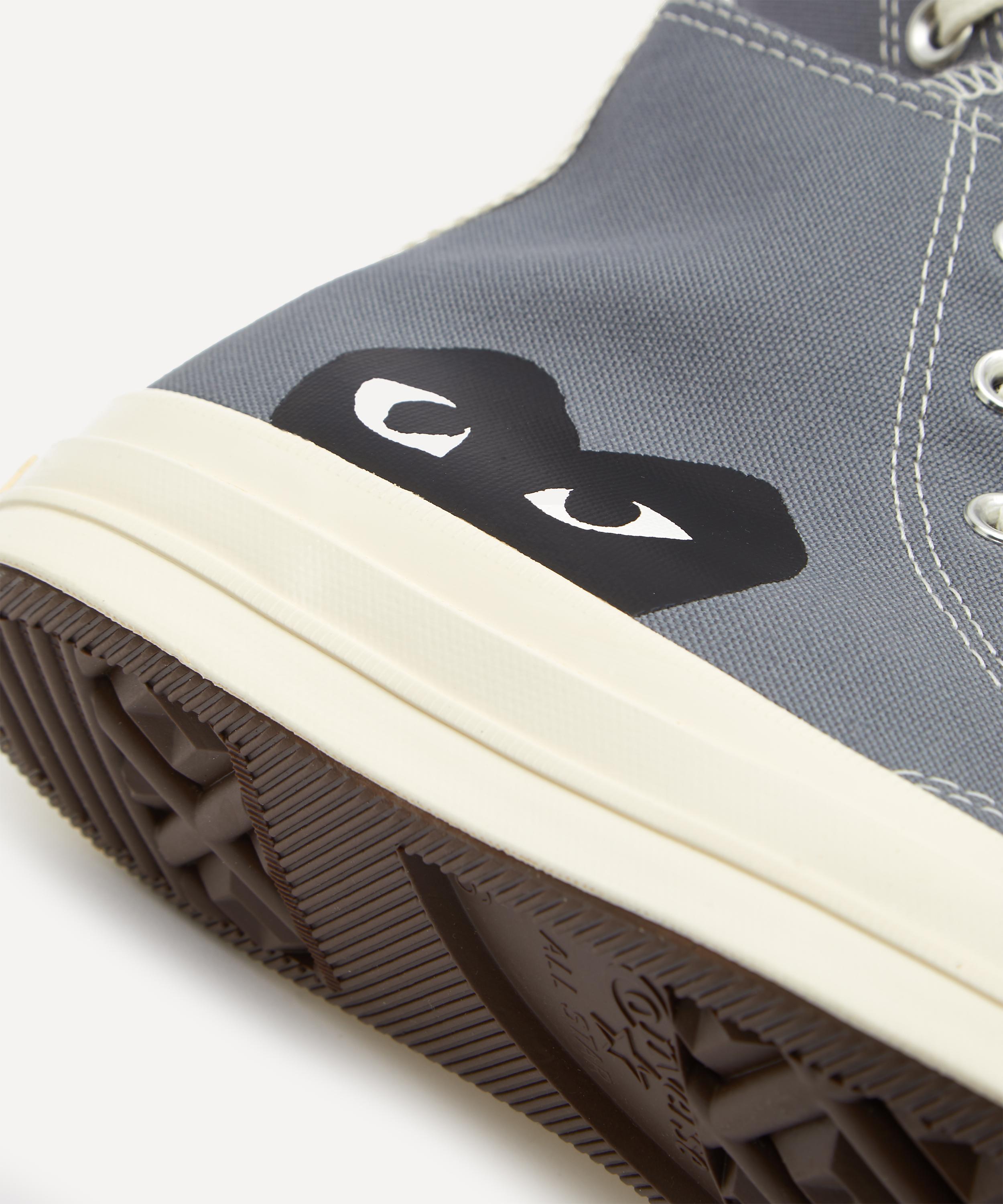 Comme des Garçons Play - x Converse 70s Hi-Top Canvas Trainers image number 5