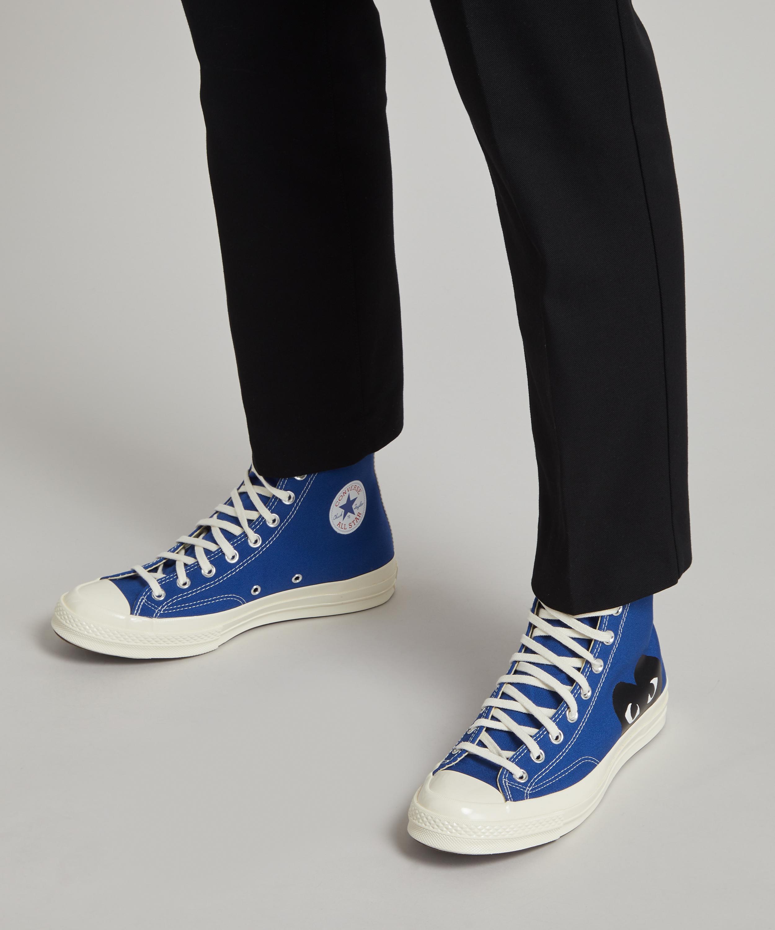 Comme des Garçons Play - x Converse 70s Hi-Top Canvas Trainers image number 1