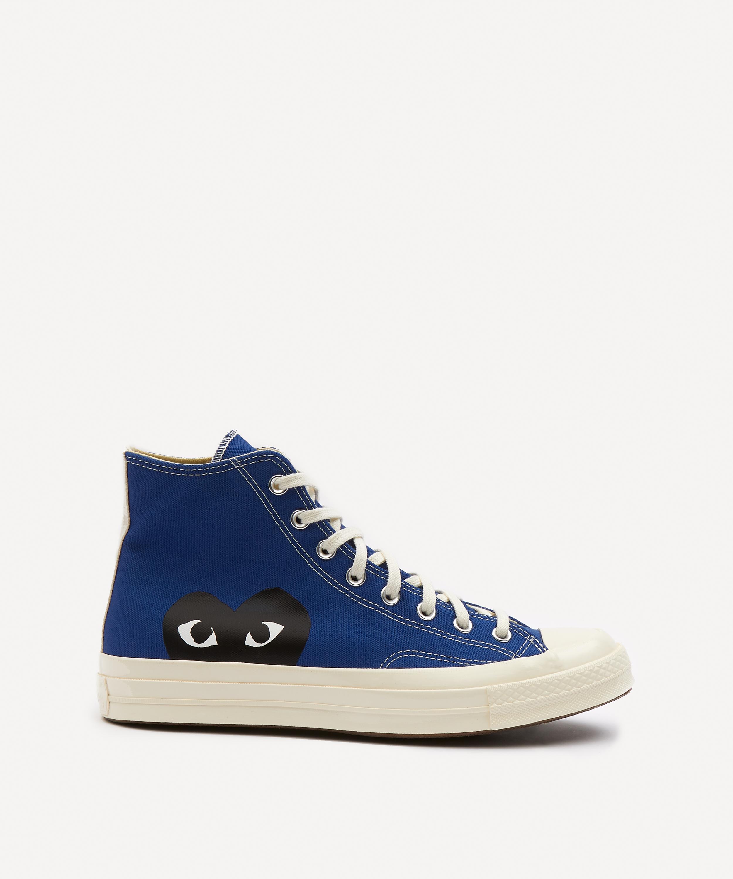 Comme des Garçons Play - x Converse 70s Hi-Top Canvas Trainers image number 5