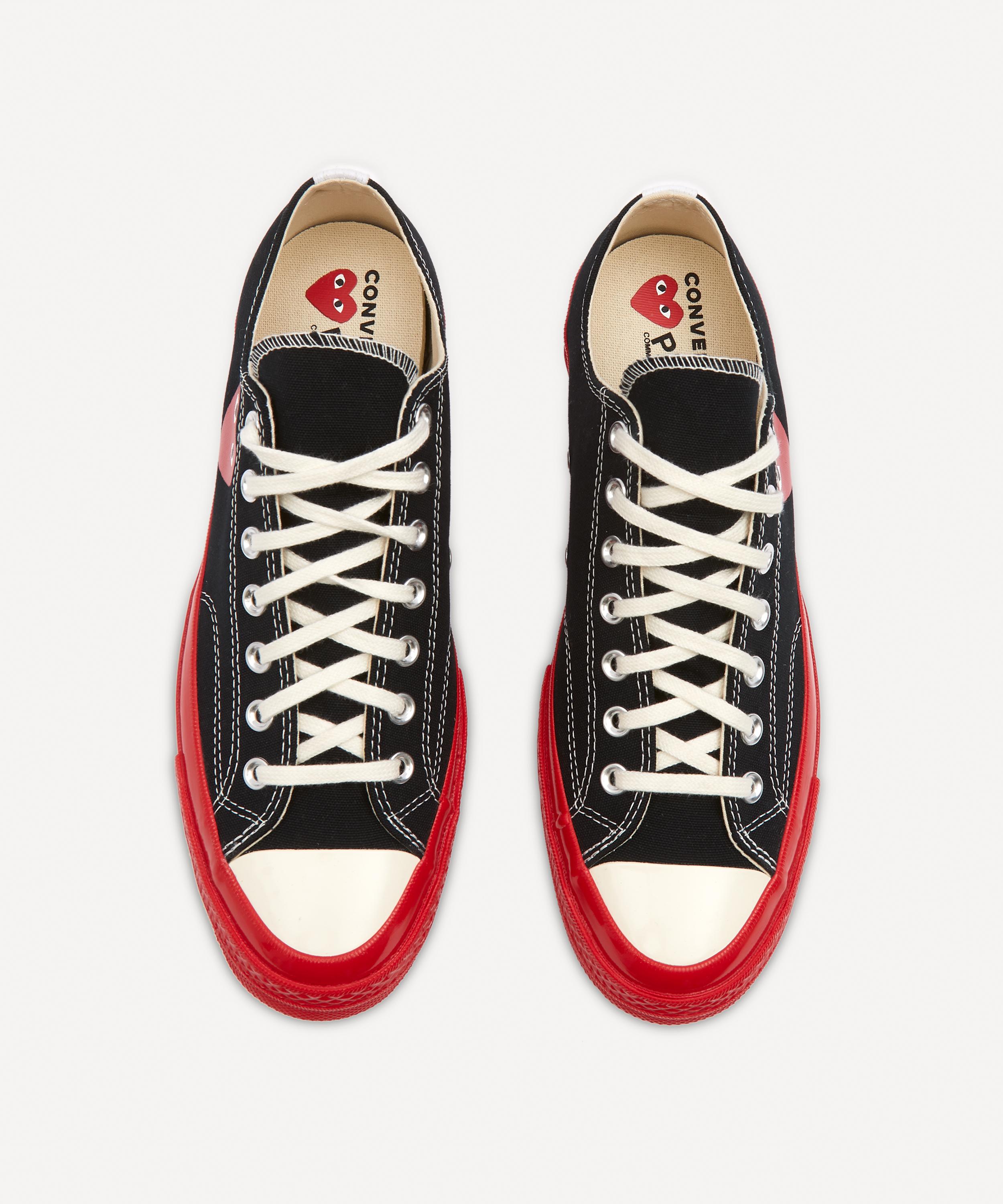 Comme des Gar ons Play x Converse 70 Low Top Trainers Liberty