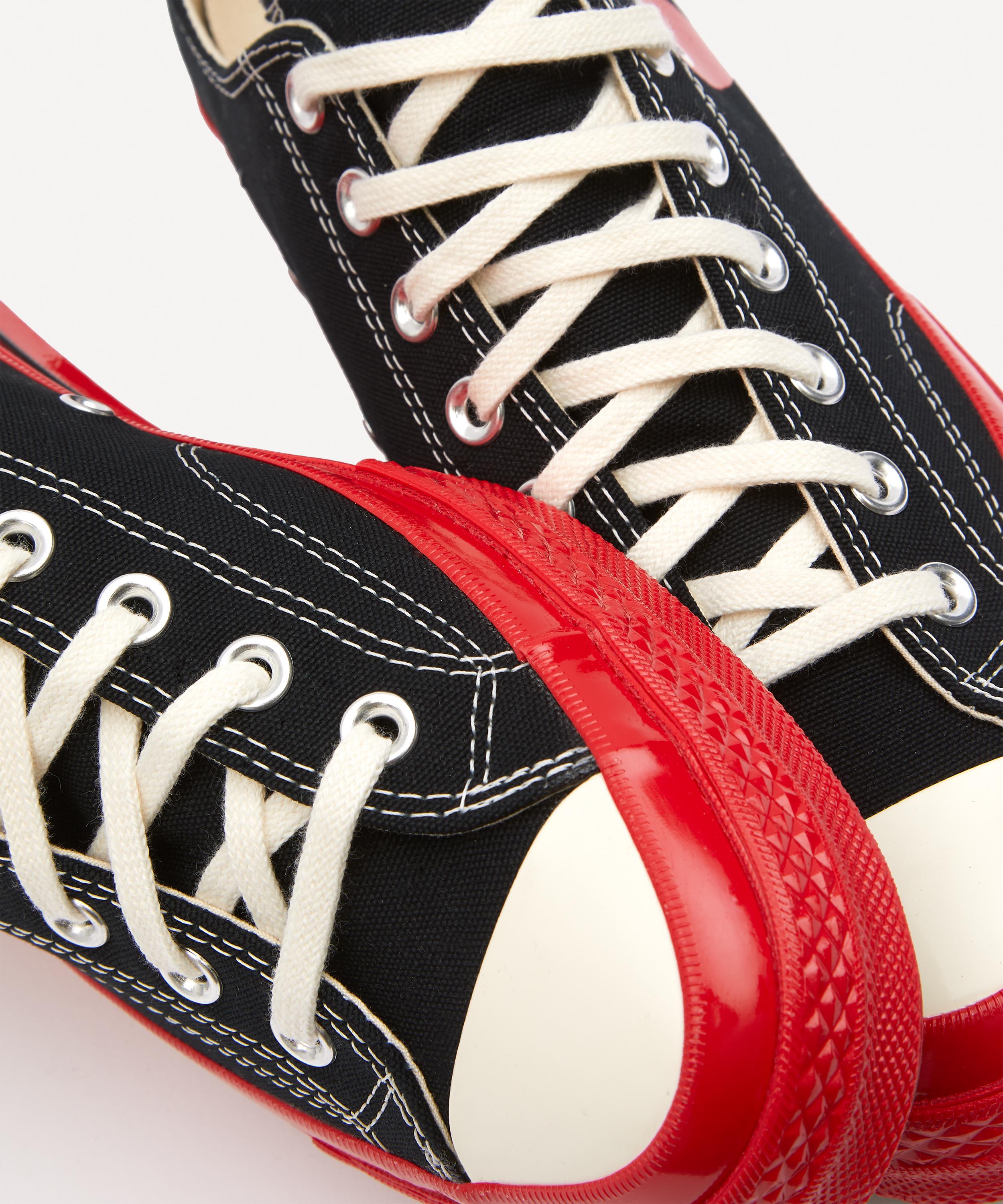 Comme des Garçons Play - x Converse 70 Low-Top Trainers image number 4