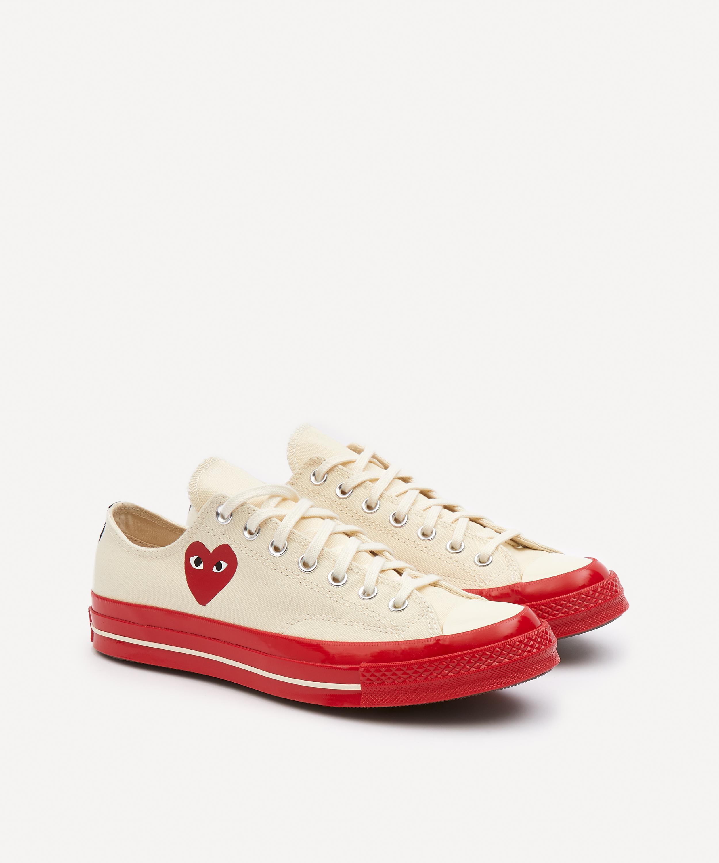 Comme des Garçons Play - x Converse 70 Low-Top Trainers