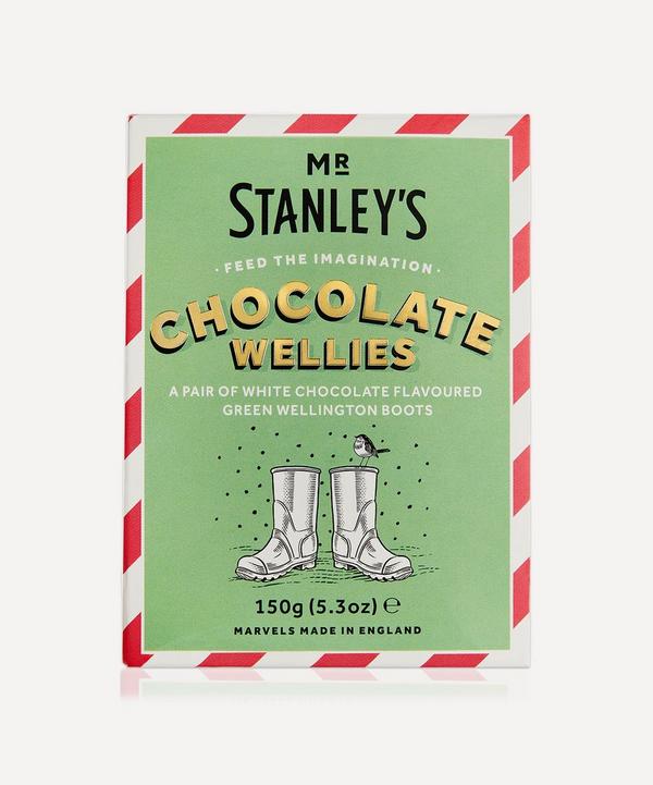 Mr Stanley's - White Chocolate Wellies 150g image number null