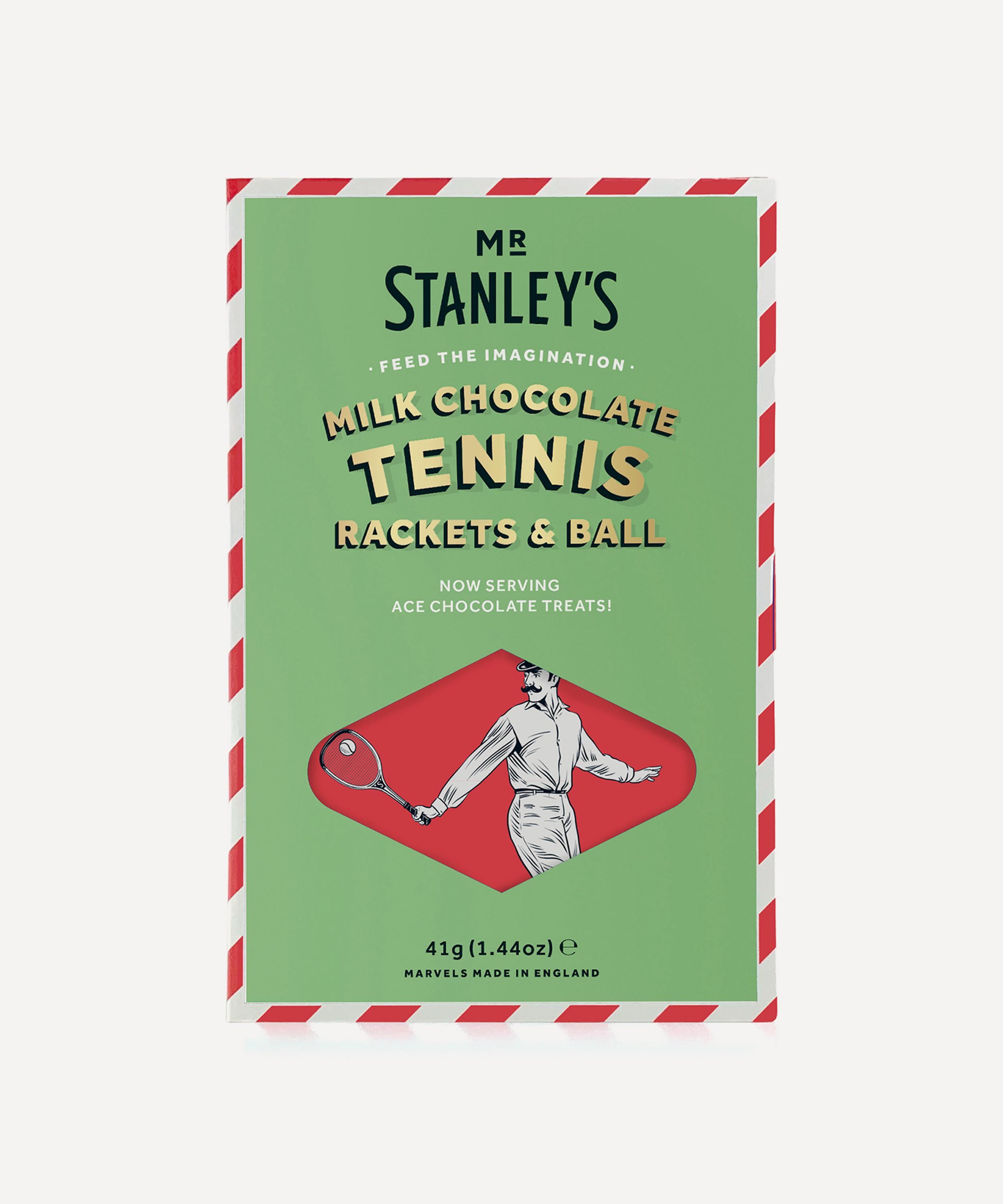 Mr Stanley's Milk Chocolate Tennis Rackets & Balls 41g Liberty