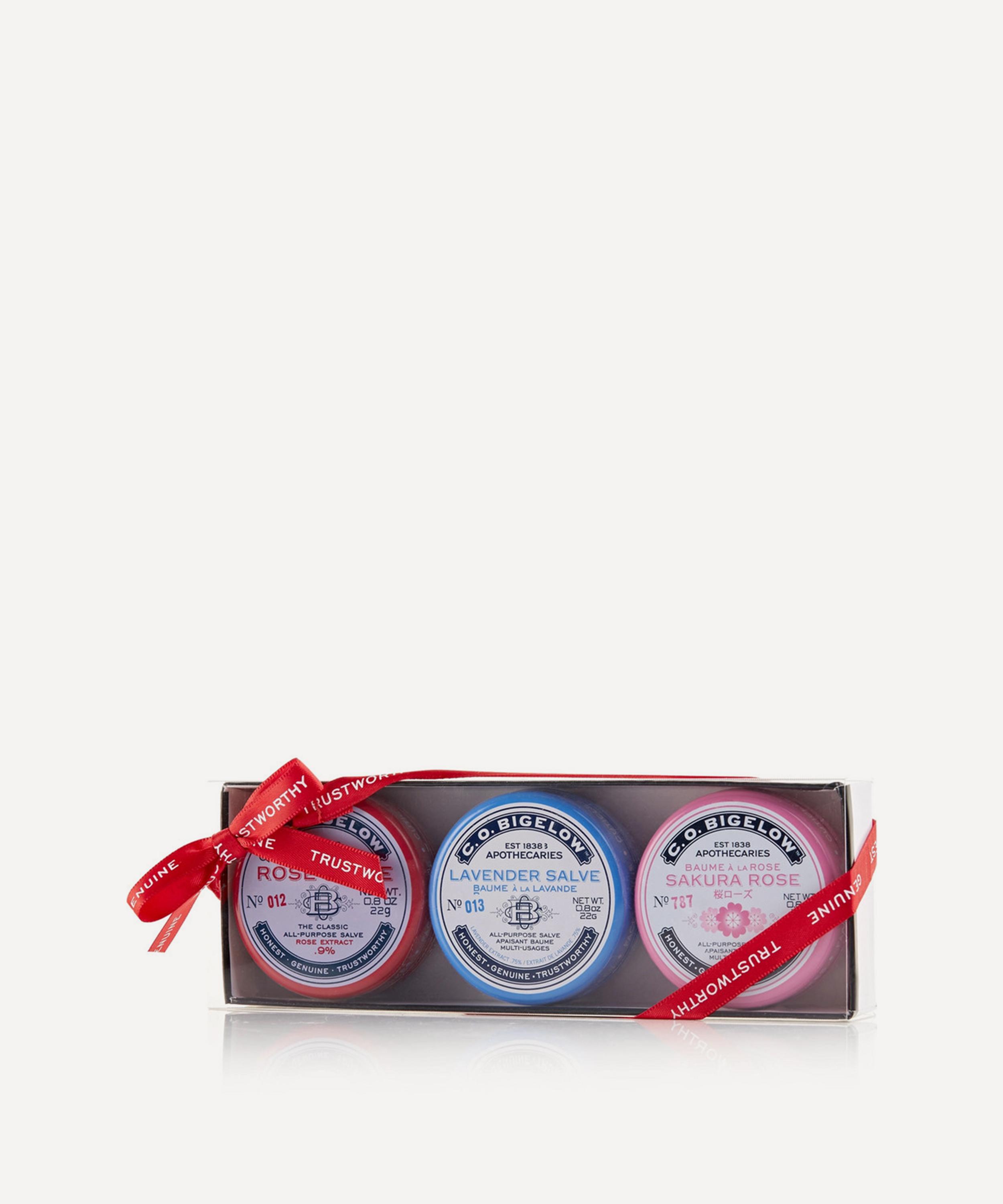 C.O. Bigelow - Assorted Lip Salve Tin Trio 3 x 22g