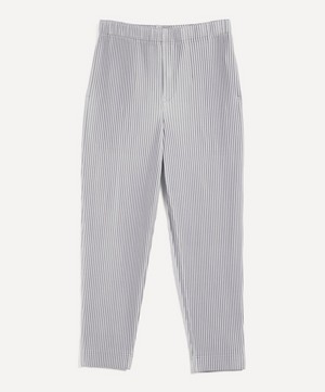 HOMME PLISSÉ ISSEY MIYAKE - Core Straight Leg Trousers image number 0