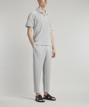 HOMME PLISSÉ ISSEY MIYAKE - Core Straight Leg Trousers image number 2