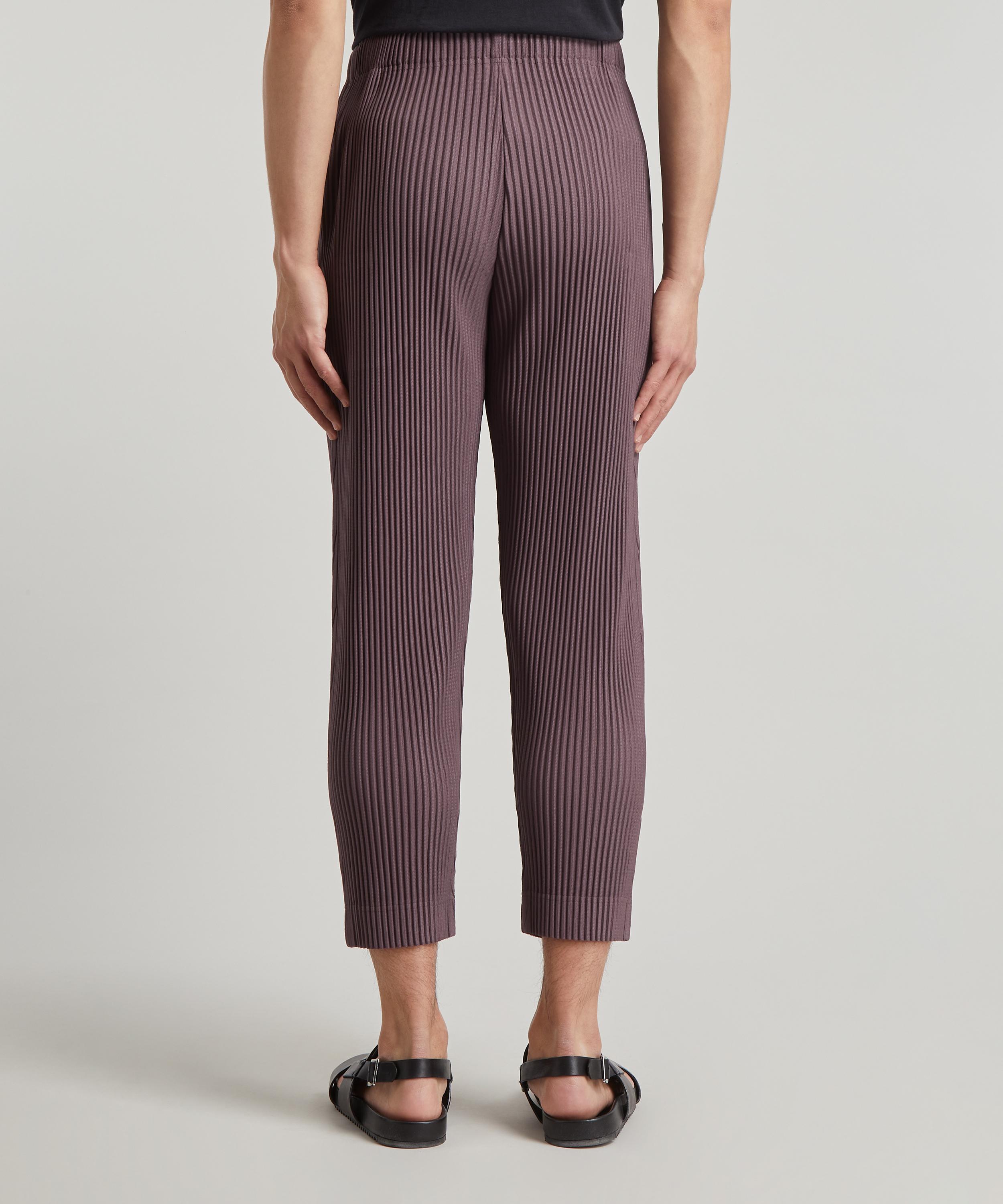 Homme Plisse Issey Miyake - MC Tapered Pleated Trousers image number 3