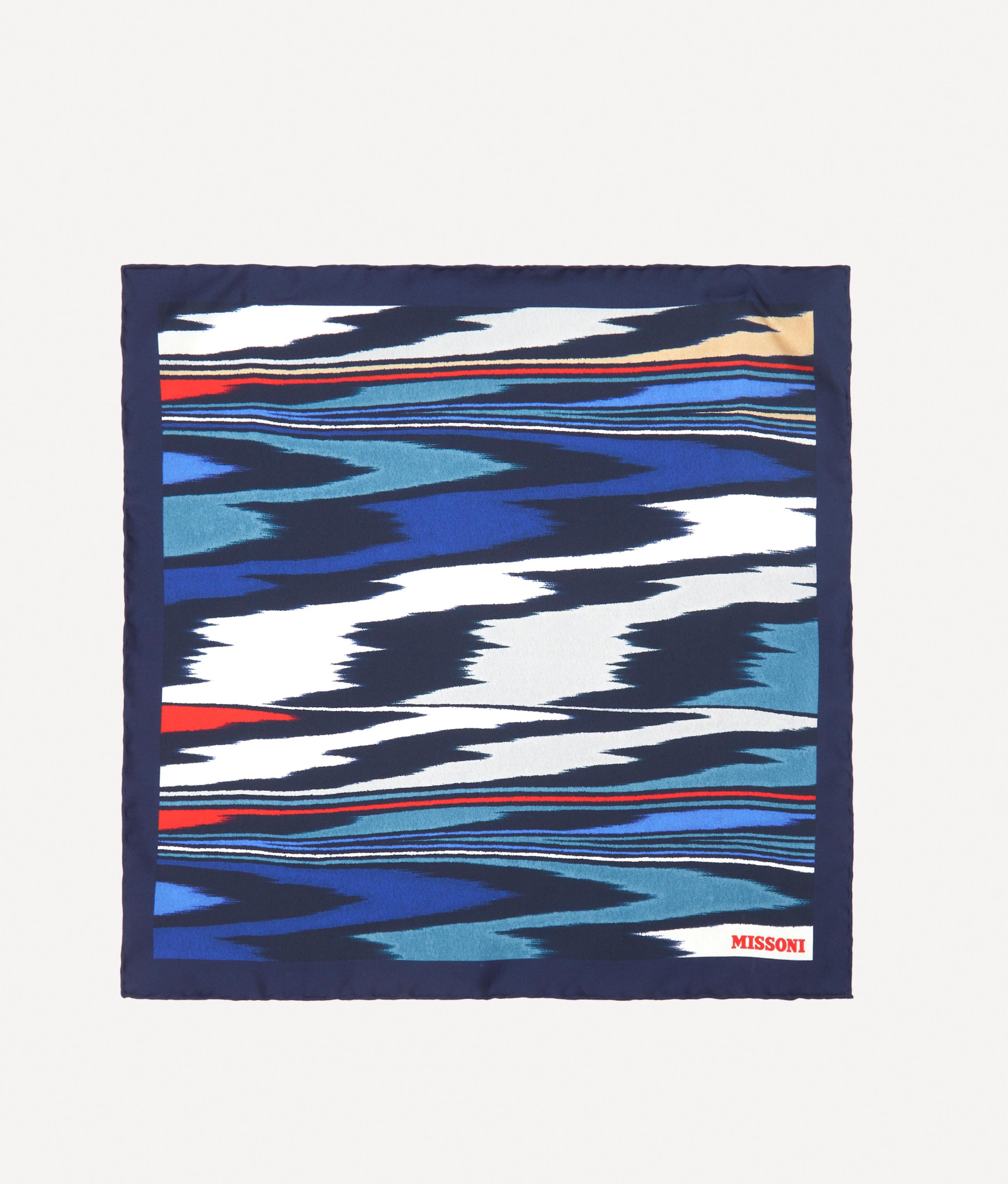 Missoni - Tonal Wave Silk Pocket Square image number 2