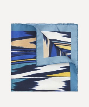 Missoni - Tonal Wave Silk Pocket Square image number 0