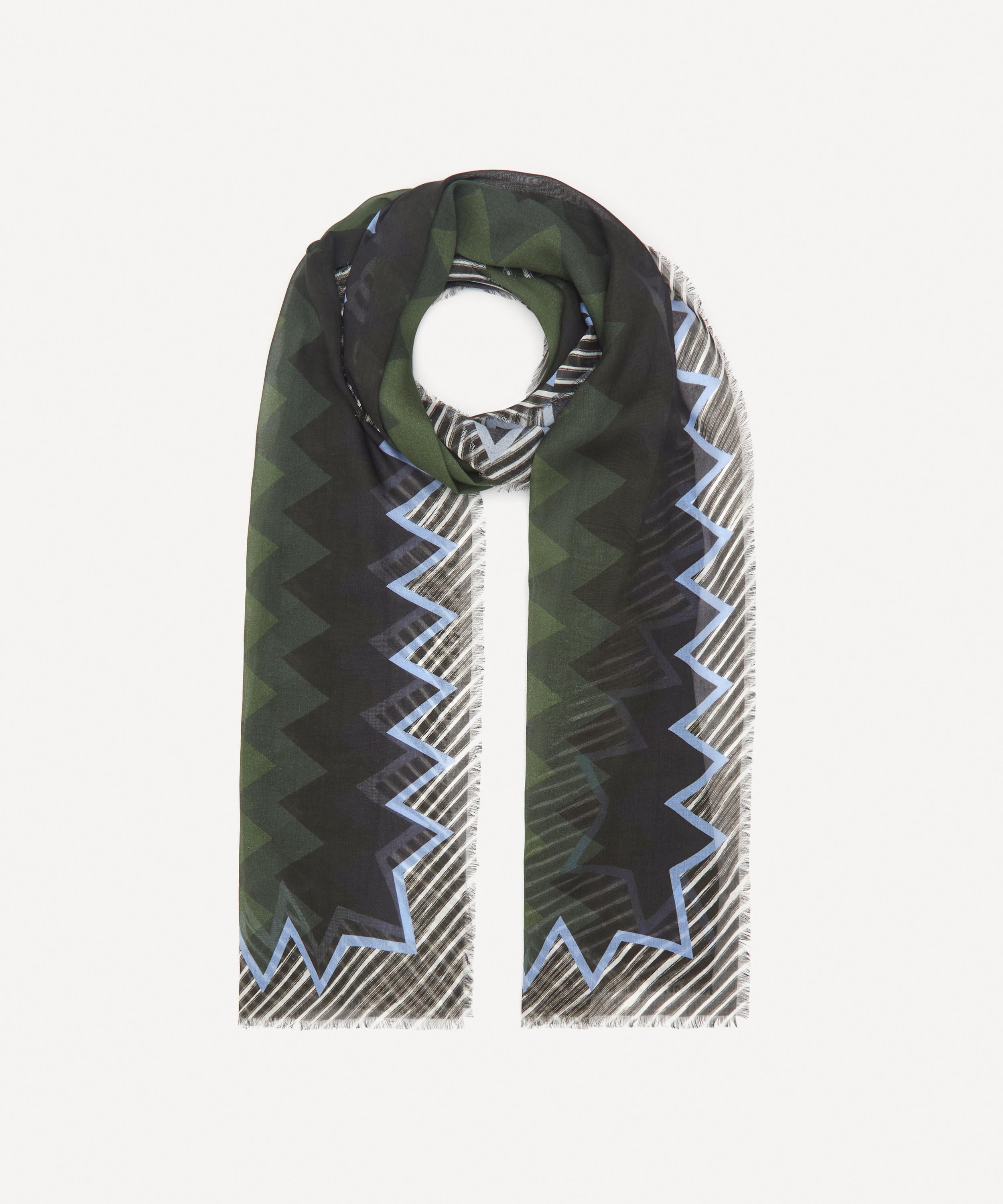 Missoni - Zig-Zag Stripe Print Modal-Blend Scarf image number 0