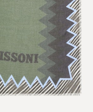 Missoni - Zig-Zag Stripe Print Modal-Blend Scarf image number 3