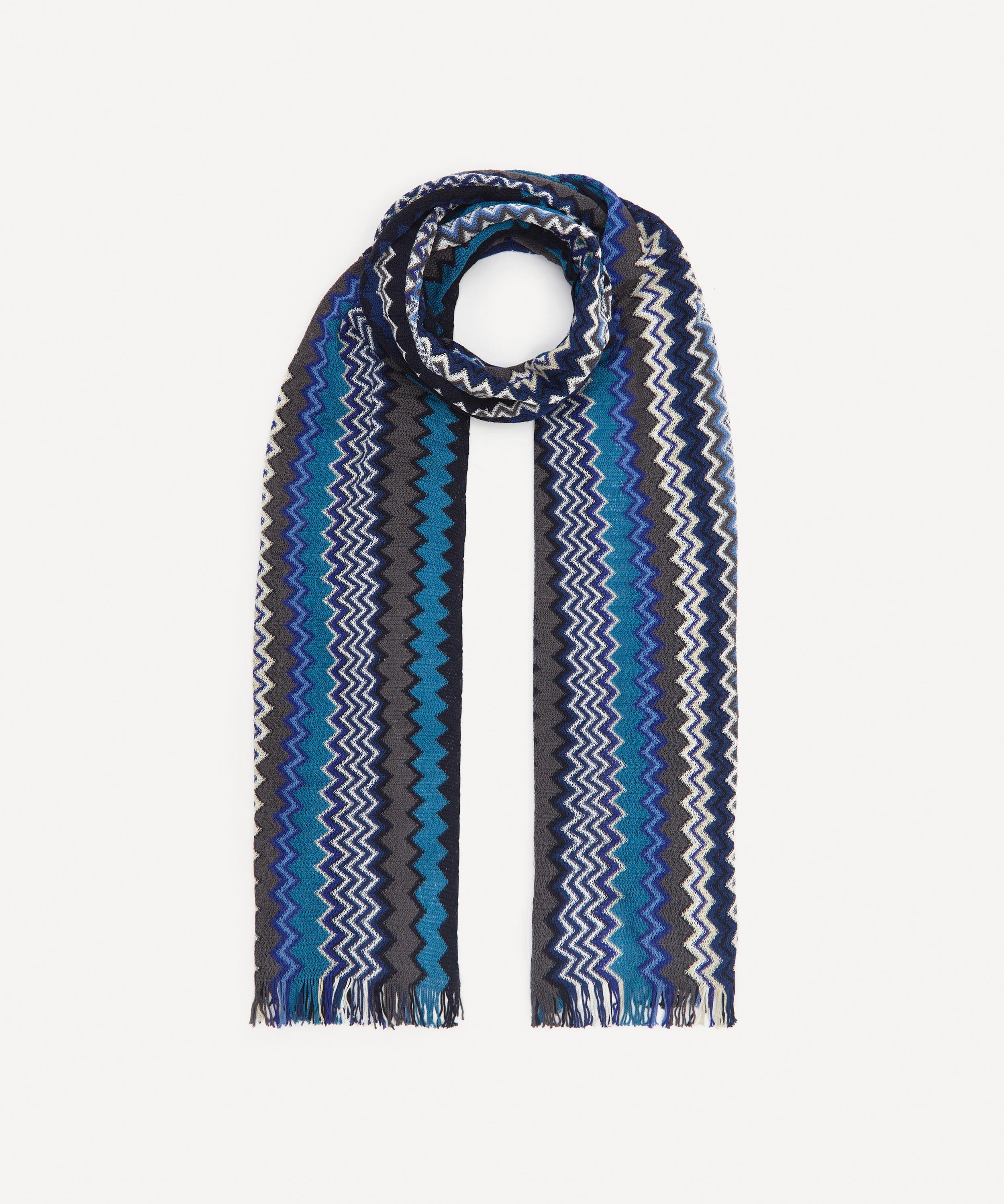 Missoni - Zig-Zag Stripe Wool-Blend Scarf image number 0