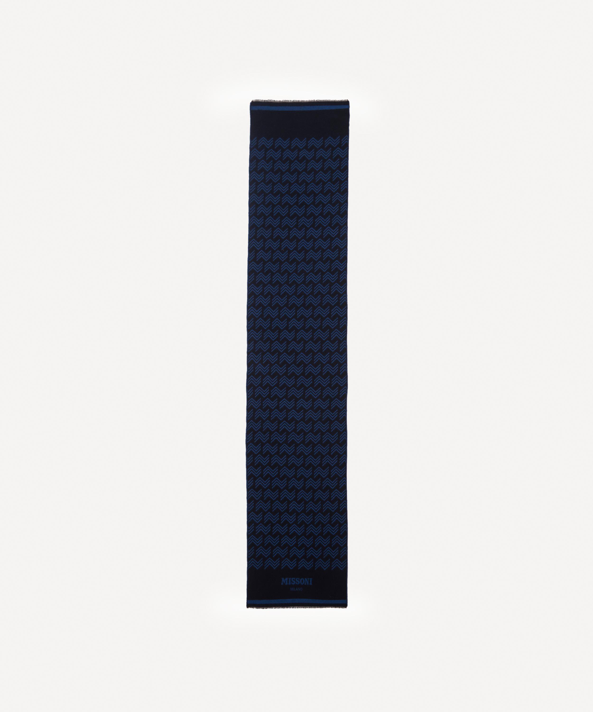 Missoni - Houndstooth Large Logo Scarf image number 1