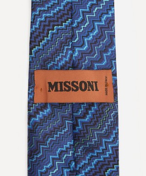 Missoni - Tonal Zig Zag Tie image number 3