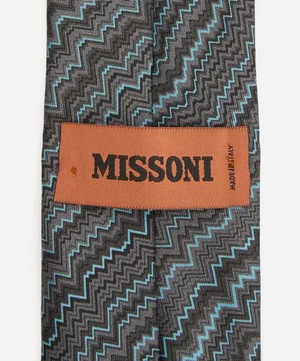 Missoni - Tonal Zig Zag Tie image number 3