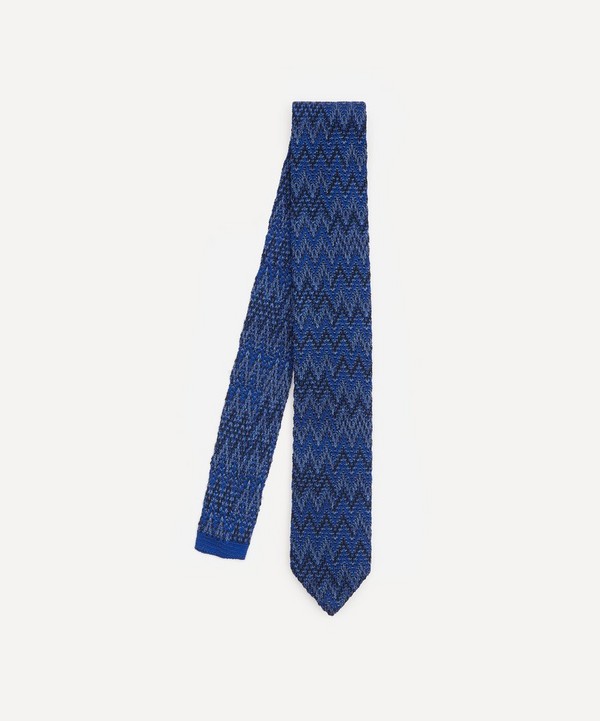Missoni - Knitted Zig Zag Tie image number null