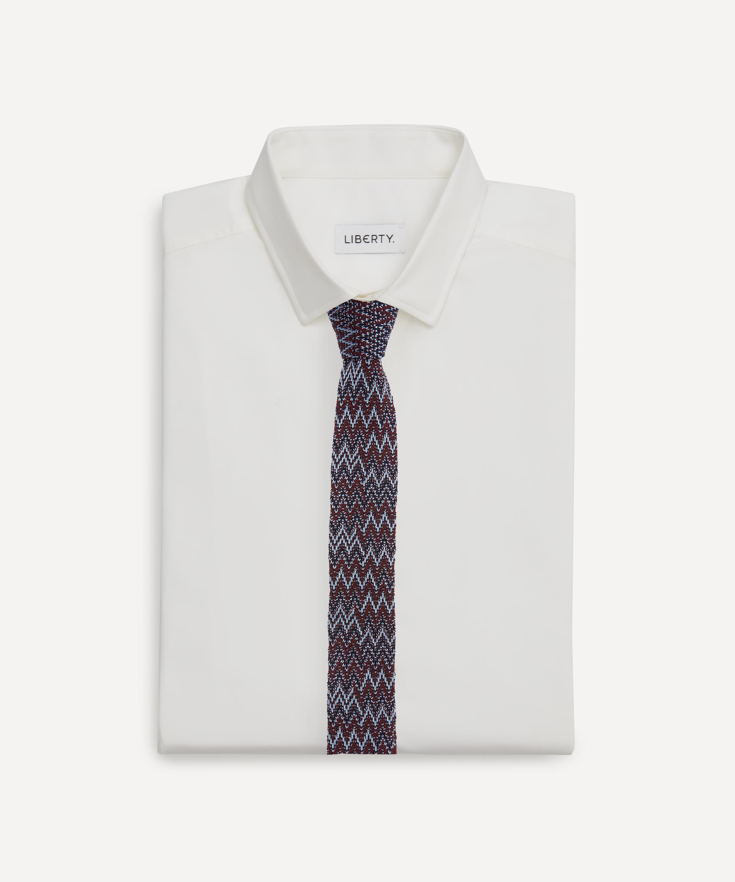 Missoni - Knitted Zig Zag Tie image number 1