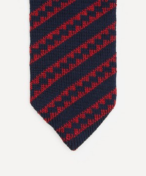 Missoni - Knitted Zig Zag Stripe Tie image number 2