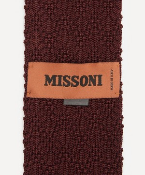 Missoni - Knitted Jacquard Tie image number 3