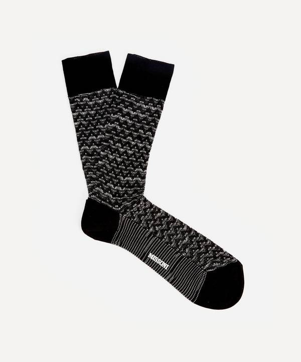 Missoni - Contrast Zig Zag Socks
