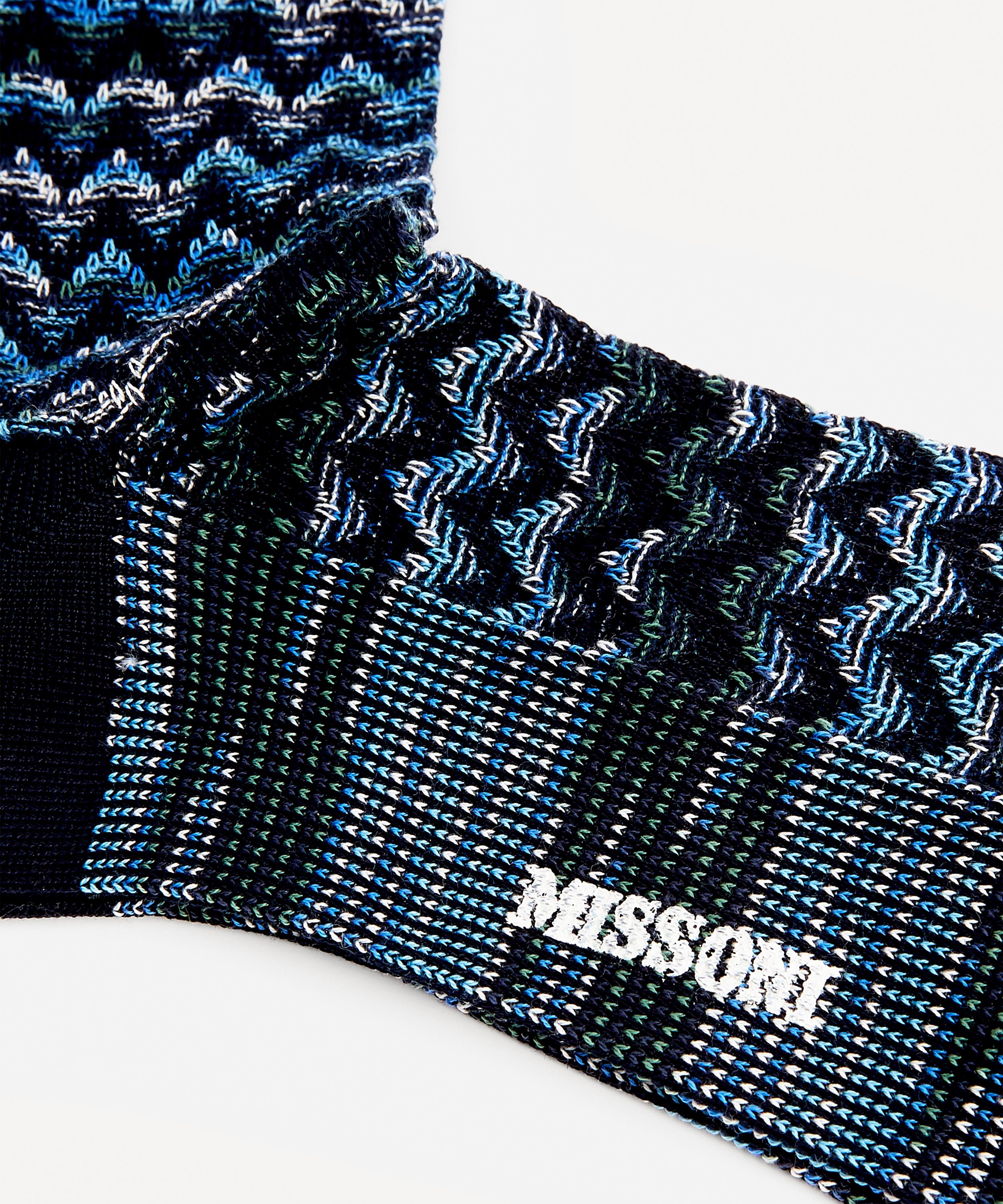Missoni - Contrast Zig Zag Socks image number 2