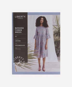 Liberty Fabrics - Natasha Tiered Dress Sewing Pattern Size 14-22 image number 0