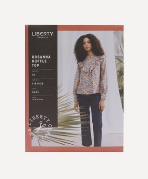 Liberty Fabrics - Rosanna Ruffle Top Sewing Pattern Size 14-22 image number 0