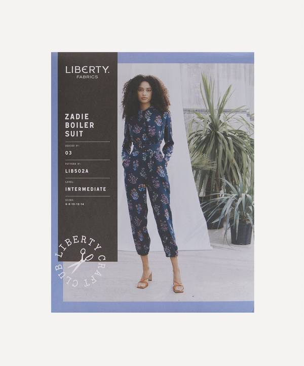 Liberty Fabrics - Zadie Boiler Suit Sewing Pattern Size 6-14