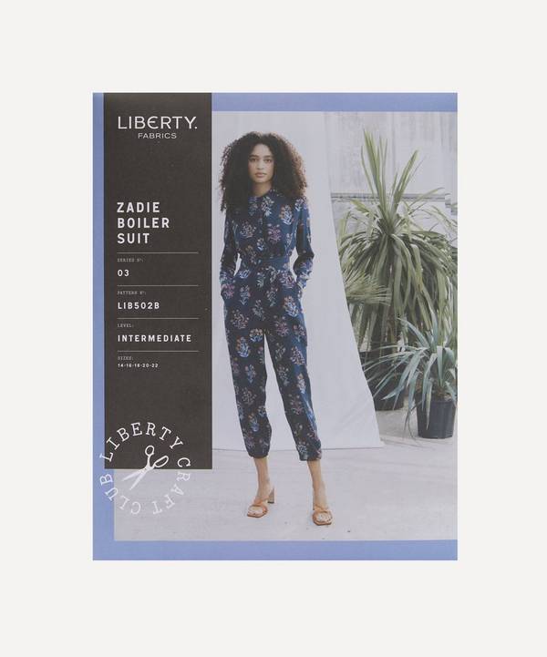 Liberty Fabrics - Zadie Boiler Suit Sewing Pattern Size 14-22