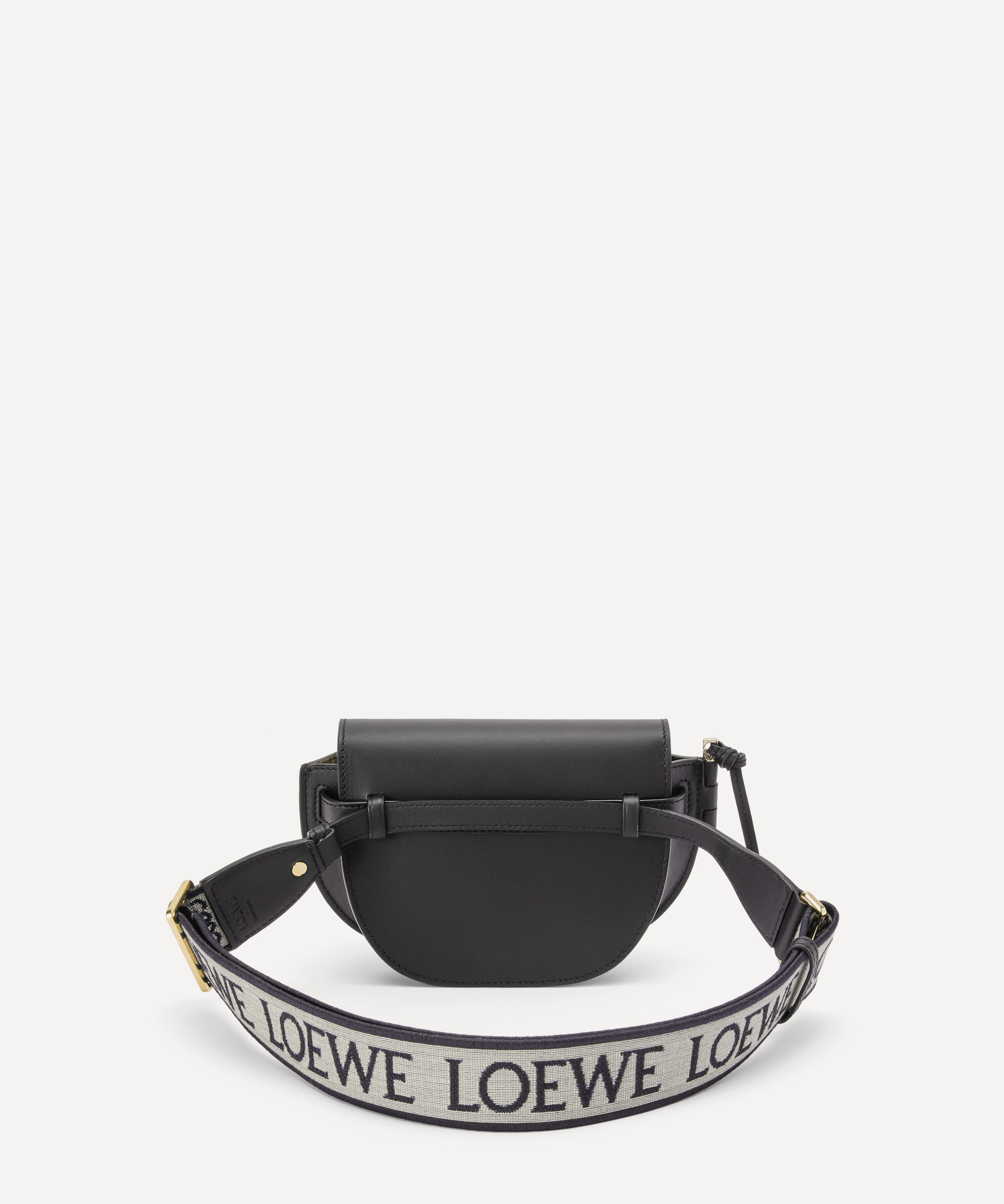 Black Gate mini leather cross-body bag, LOEWE