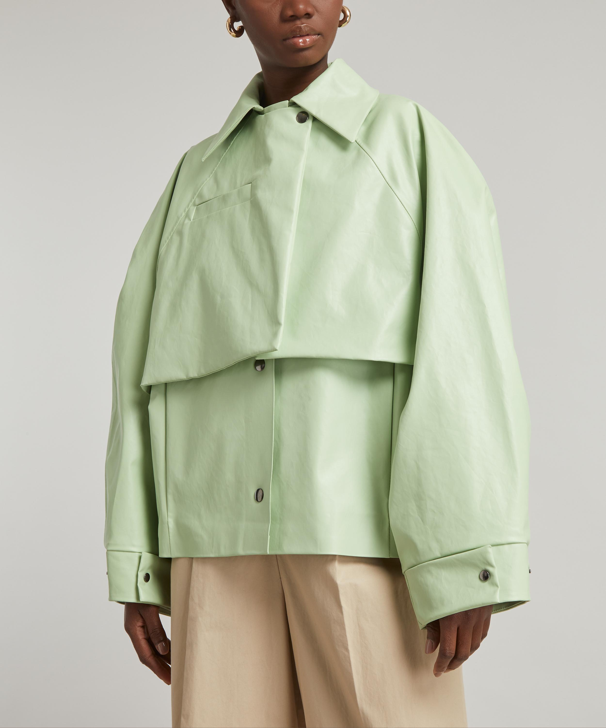 KASSL Editions - Pilot Oil Short Coat image number 1
