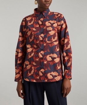 Liberty - Butterfield Poppy Relaxed Shirt image number 2
